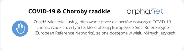 COVID-19 & Choroby rzadkie